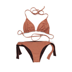 Bikini Triangolo Reversibile con Slip Fiocchi FISICO