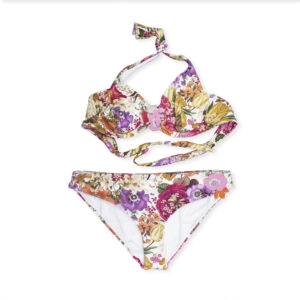 Bikini Ferretto con Fiore e Slip Chiuso RAFFAELLA D'ANGELO