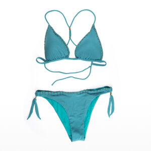Bikini Triangolo Borchie con Slip Regolabile PIN-UP STARS