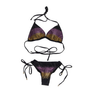 Bikini Triangolo Full Strass con Brasiliana MISSBIKINI