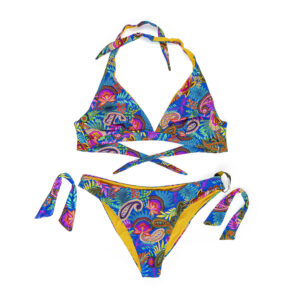 Bikini Vela con Slip Fiocchi Finti BEACH BRASIL