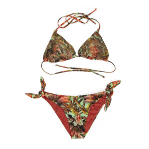 Bikini Triangolo Strass con Slip Fiocchi BEACH BRASIL