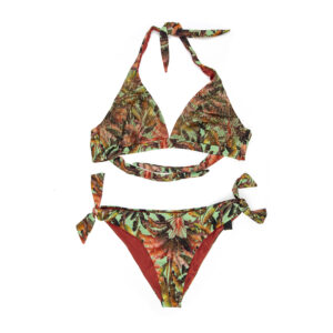 Bikini Vela Strass con Slip Fiocco Finto BEACH BRASIL
