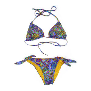Bikini Triangolo Strass con Slip BEACH BRASIL